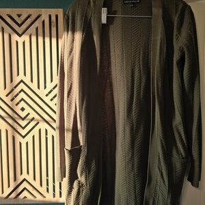 Love Ellie Olive Green Cardigan